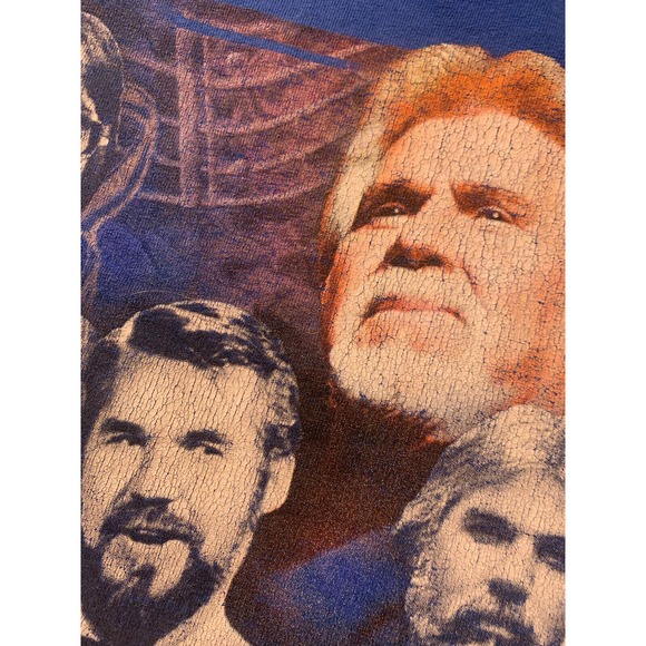 Kenny Rogers Through the Years T Shirt Blue Tee T-Shirt Large XL Country Music - Picture 3 of 10